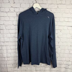 Tasc Men's Carrollton Lightweight Hooded Pullover Size Large Blue J